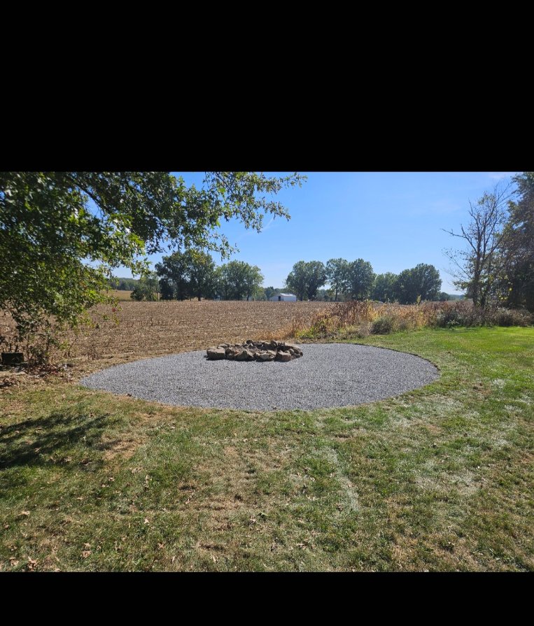 Fire pit pad